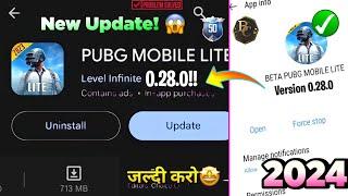 Pubg Lite New 0.28.0 Update Problem Fix 2024 | Pubg Mobile Lite 0.28.0 New Update 2024 