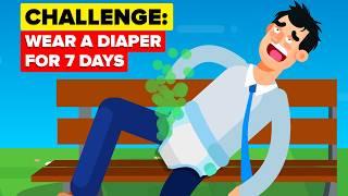 I Wore Diapers for a Week and This is What Happened - Funny Challenge