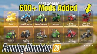 600+ Mods with Latest Map in Fs 20 || Farming simulator 20 Placeable Mods || Fs 20 Mod
