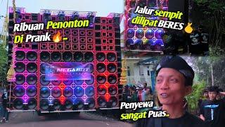 Akhirnya sound lipat MEGABOT start & mengaspal di karnaval penyewa puas serta penonton full diprank