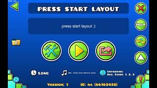 Press Start layout update