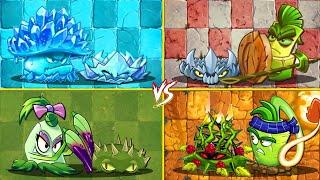 4 Best Pair MELEE & TRAP Plants Battlez - Who Will Win? - PvZ 2 Team Plant vs Team Plant