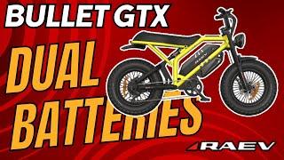 RAEV Bullet GTX Dual Battery Review - 38MPH TOP SPEED!