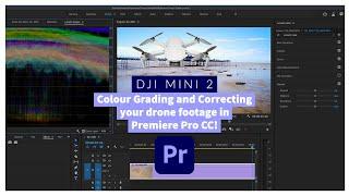 DJI MINI 2 | Colour Grading and Correcting your drone footage in Premiere Pro CC!