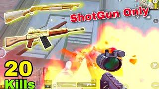 Use ShotGun Only Get Top 1 In Rank Classic | Pubg Mobile