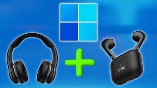 How to Connect 2 Bluetooth Earbuds to 1 Windows PC