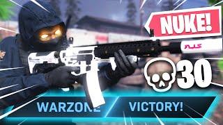 30 KILL GAMEPLAY!! INSANE M4A1 "WHITE NOISE" NUKE in WARZONE!! (COD MW WARZONE)