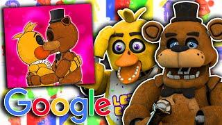 FREDDY & CHICA GOOGLE THEMSELVES! | Freddy KISSED Chica?!