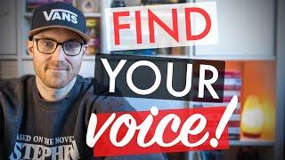 How to Find Your Voice as a Writer