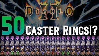 Diablo 2 - 50 Caster Ring Crafts
