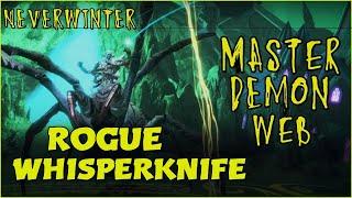 ROGUE WHISPERKNIFE POV (MASTER) SPEED RUN #neverwinter