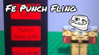 [FE] Punch Fling + Anim - Dino Script Roblox !