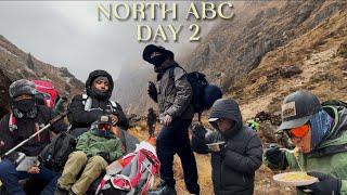 Aja dherai thakyo  DAY 2 VLOG || NORTH ABC TREK || @sushilgurung192