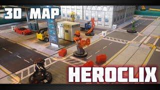 Heroclix Printable 3D City Map