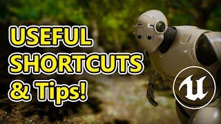 Useful SHORTCUTS & Tips For UNREAL ENGINE 5   That You Need To Know