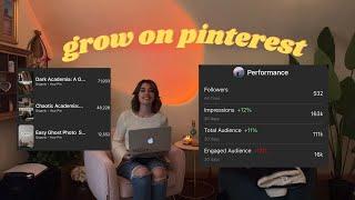 how to grow on pinterest with idea pins (get followers!)