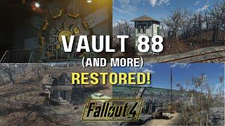 Restoring Vault 88 (and more) to Pre-War Condition in Fallout 4 (Ep. 15) Cleaning the Commonwealth