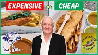 I Review RICK STEIN'S EXPENSIVE FISH & CHIPS vs REGULAR FISH & CHIPS!