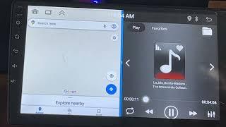 How to Setup Split Screen on the Android Car Stereo?