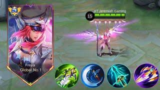 ONLY 0.005 KNOWS THIS NEW HACK DAMAGE BUILD FOR FREYA ( MUST TRY ) FREYA BEST BUILD 2024 - MLBB