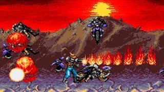 Contra: Hard Corps Longplay (Sega Genesis) [QHD] [Brad Fang]