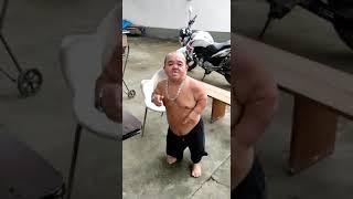 drunk latino dwarf singing and dancing