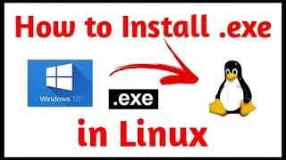 How to Install .exe Windows software in Linux (Boss OS)