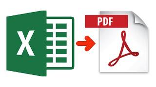 Convert Excel to PDF Online for free | Easiest Way