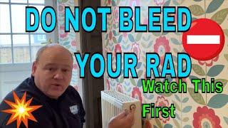 How To Bleed A Radiator - Don’t try it until you watch this