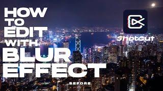 How to Edit Blur Effect - ShotCut Video Editor Tutorial