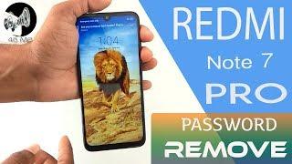 Redmi Note 7 Pro Remove Pin Lock/Password Pattern lock & Hard reset hindi 2019