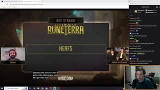 Patch 4.4.0 Stream Reaction with Nips! | Legends of Runeterra (LoR)