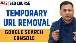 How to Remove URL Temporary from Google Search | Remove URLs from Google | SEO Course |#42
