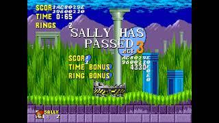 (Gameplay - 3376) Sally Acorn in Sonic the Hedgehog (Sega Genesis - 158)