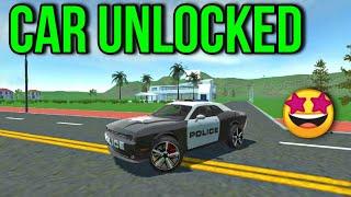 Police Car Unlocked in Car Simulator 2