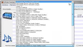 Tutorial aTube Catcher   Convertir Videos a Diferentes Formatos wmv, 3gp, mpg, mp4, avi, vob, etc