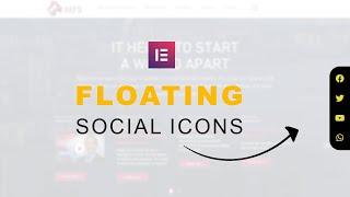 Elementor Floating / Sticky Social Icons | Elementor Pro Tutorials | Elementor Tips & Tricks