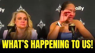 A’Ja Wilson PRIVILEGE EXPOSED As Las Vegas Aces COLLAPSE! Defend Caitlin Clark!