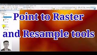 Convert point to raster and resample tools in ArcGIS 13/11/2020