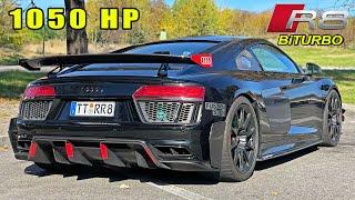 1050HP Audi R8 V10 BiTURBO // REVIEW on AUTOBAHN