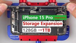 iPhone 15 Pro Storage Expansion | 128GB To 1TB