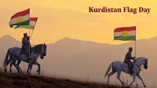 Kurdistan Flag Day 2024