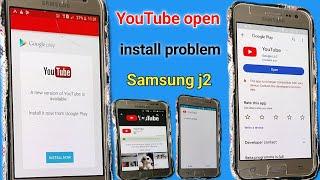  Samsung j2 YouTube Update Problem | This app is no longer compatible with your device