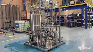 Bioreactor skids with automated process control | Final Validation Test Day