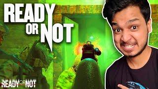 SUPER REAL GAME EVER - READY OR NOT GAMEPLAY w/ @ezio18rip @YesSmartyPie  (Hindi)