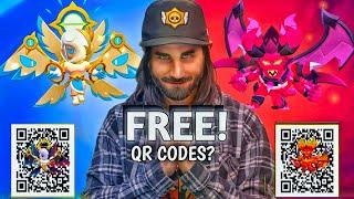 FREE GIFT ANGEL VS DEMON NEW STAR DROPS QR CODES?  BRAWL STARS QR CODE!