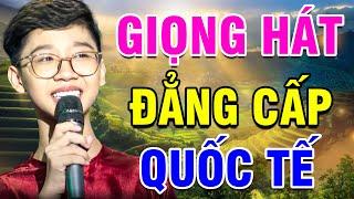 Cậu Bé Có "GIỌNG HÁT ĐẲNG CẤP QUỐC TẾ" Khiến Cả Trường Quay BÁI PHỤC Ngay Khi Vừa Cất Giọng Lên