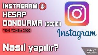 İNSTAGRAM HESAP DONDURMA 2021 (GEÇİCİ) | İnstagram kapatma & dondurma nasıl yapılır? - YENİ