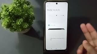 how to hide and show notch poco X3 pro, notch hide kaise kare