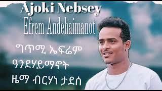 New Eritrean Music 2021 Efrem Andehaimanot „Ajoki Nebsey„ኣጆኺ ነብሰይ"